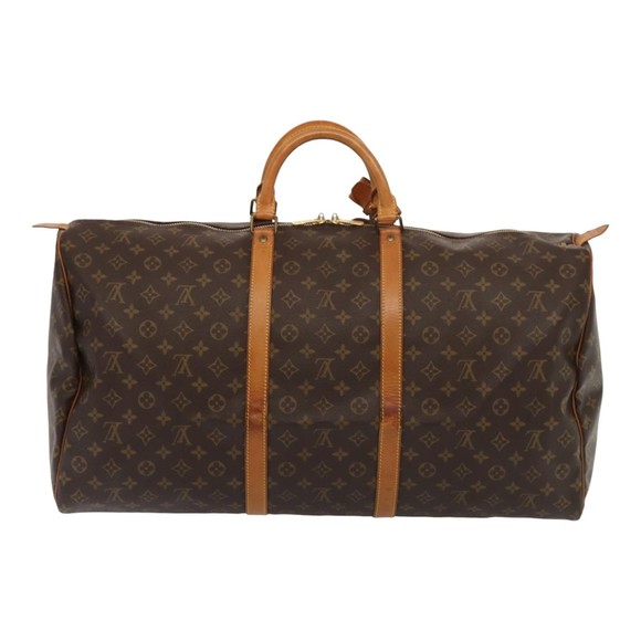 LOUIS VUITTON Monogram Keepall 60 Boston Bag M41422 LV Auth 83061 - Picture 2 of 16